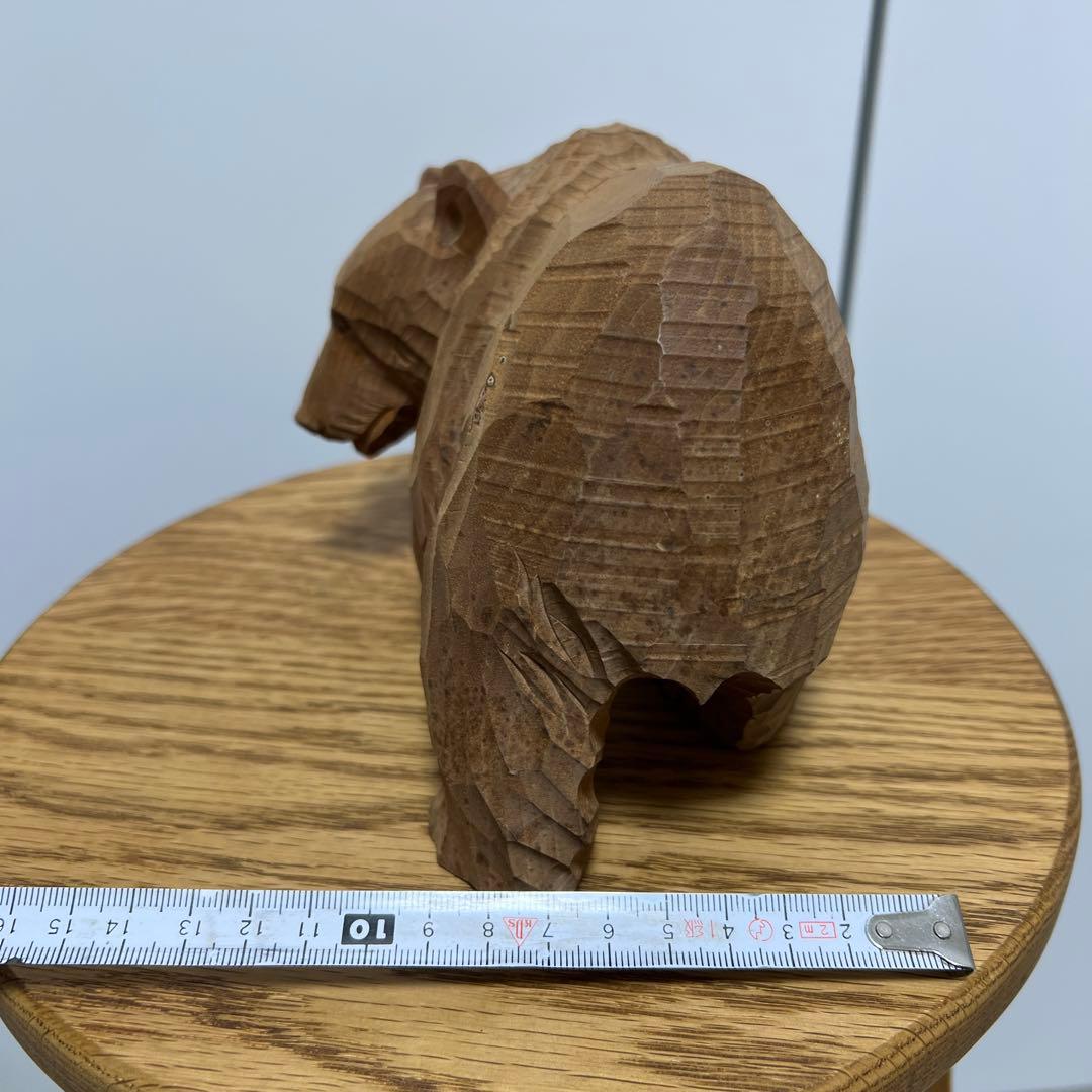 希少 木彫りの熊 北海道