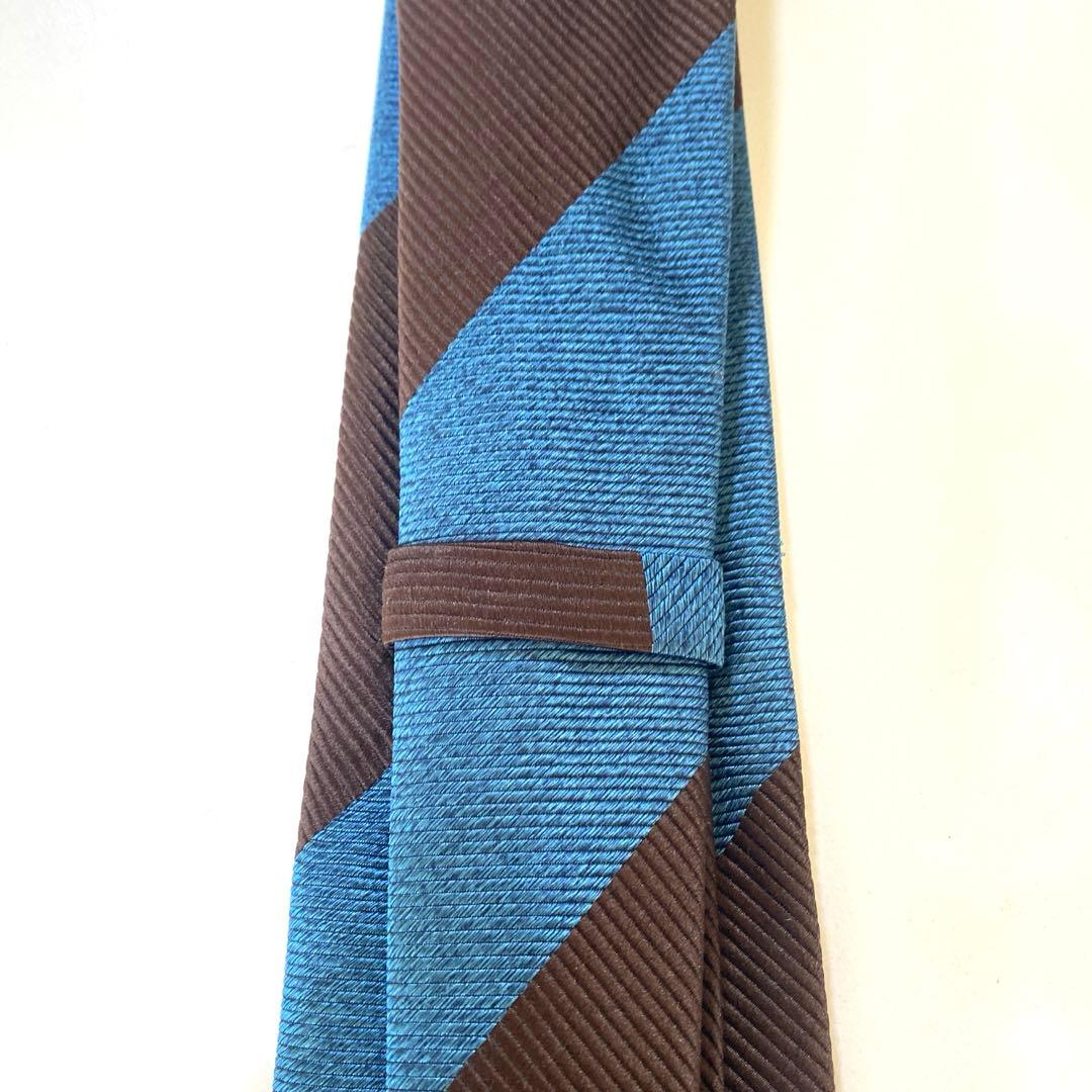 FRANCO BASSI BEAMS F別注 ストライプネクタイ