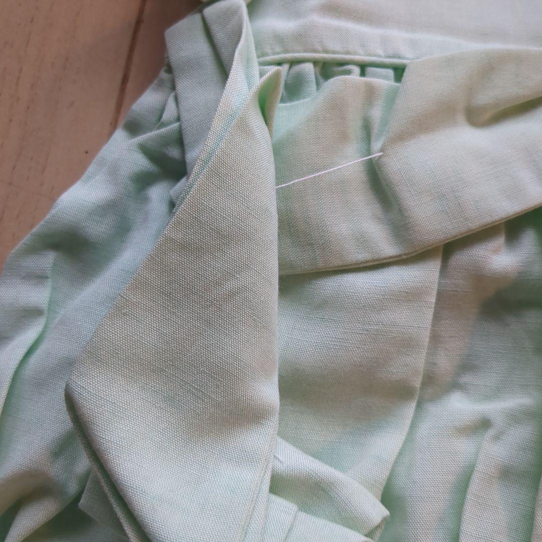 ベビーディオール　新品★半袖ワンピース　ミントグリーン　オーバーパンツ付　日本製