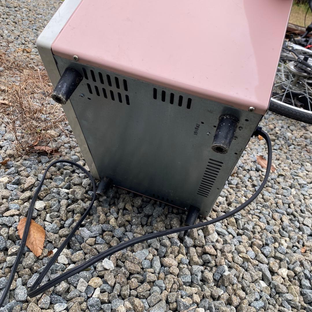 SANYO 小型電子オーブン　ピンク　SOB-155 昭和レトロポップ