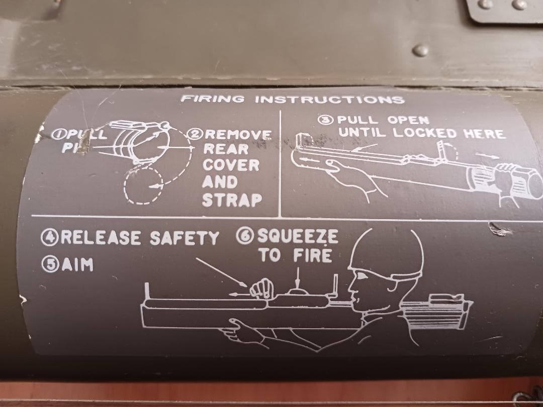 米軍M72対戦車ロケットランチャー（米軍放出品）