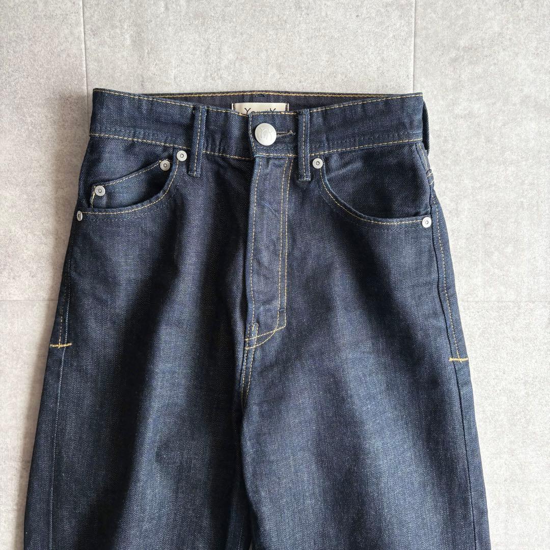 美品✨現行 YANUK LEA ボーイズストレートデニムパンツ OWI 22