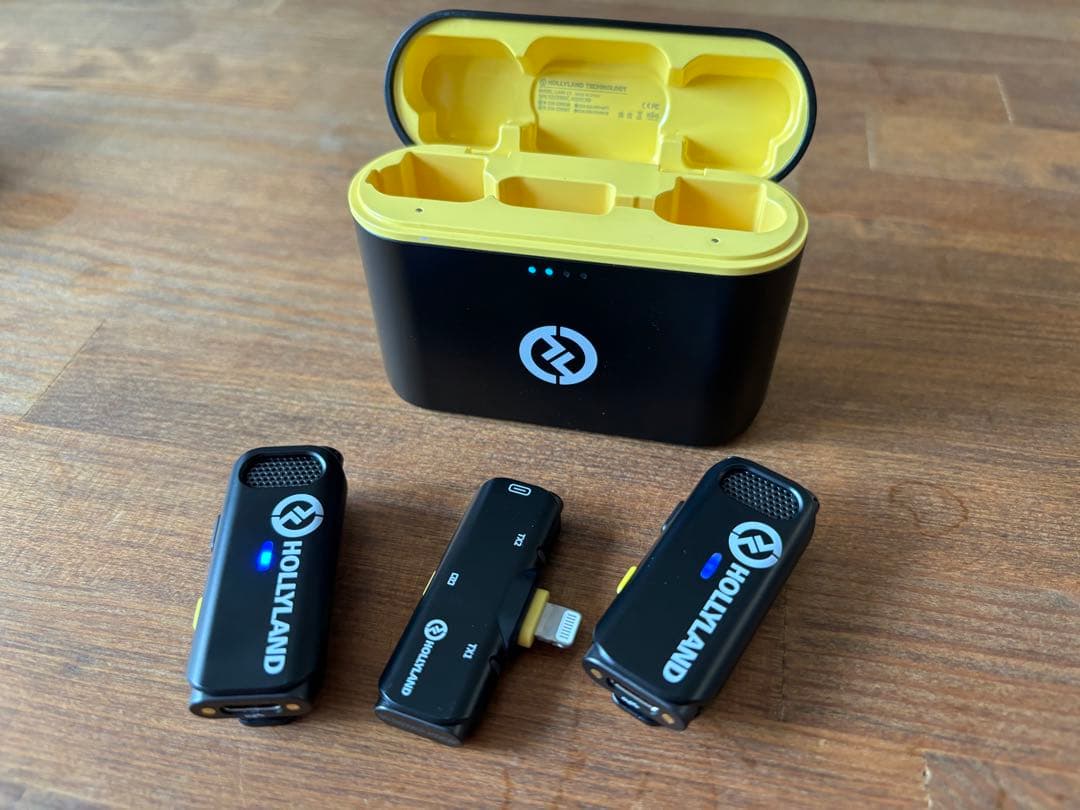 美品 HOLLYLAND LARK C1 ワイヤレスマイク