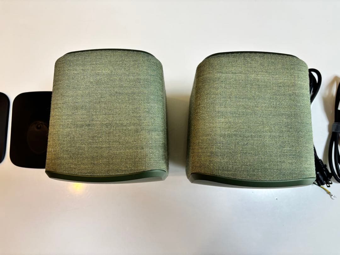 KEF LSX Ⅱ ワイヤレスHiFiブックシェルフスピーカー カーボンブラック