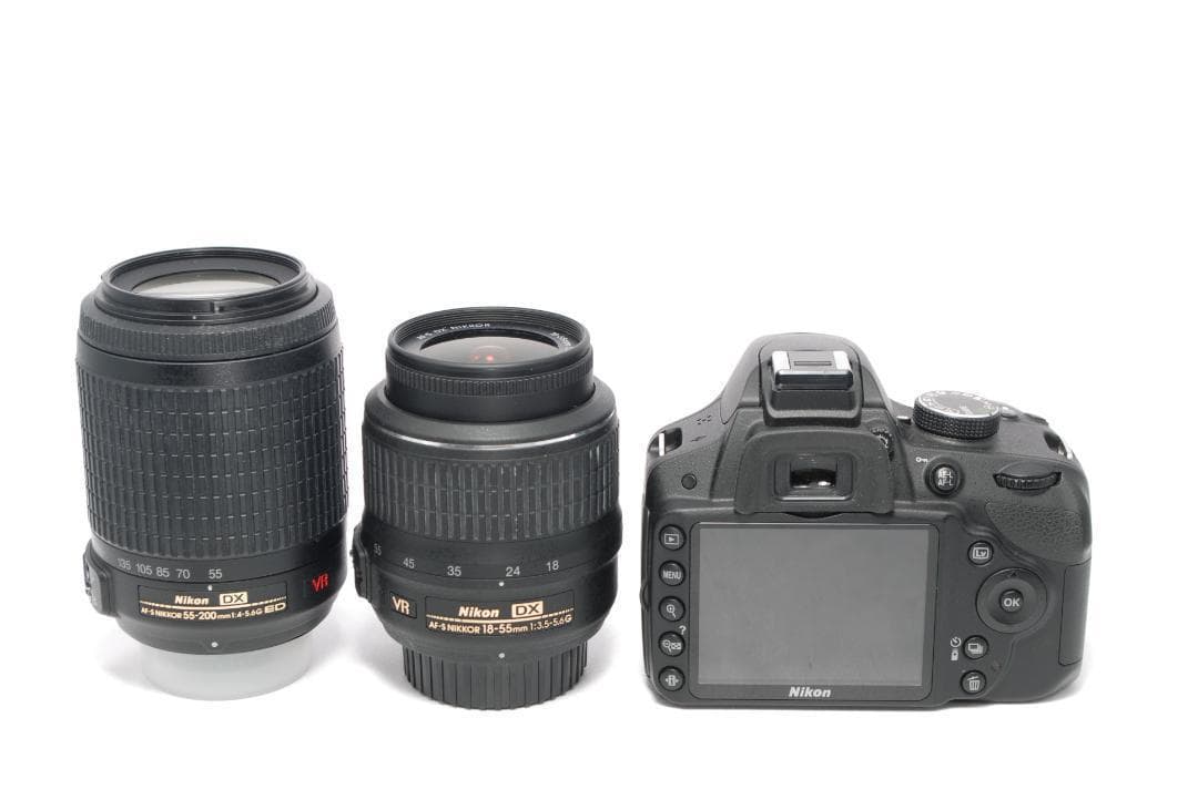 ✨ショット数 91✨初心者向け✨スマホ転送✨Nikon D3200 Wレンズ