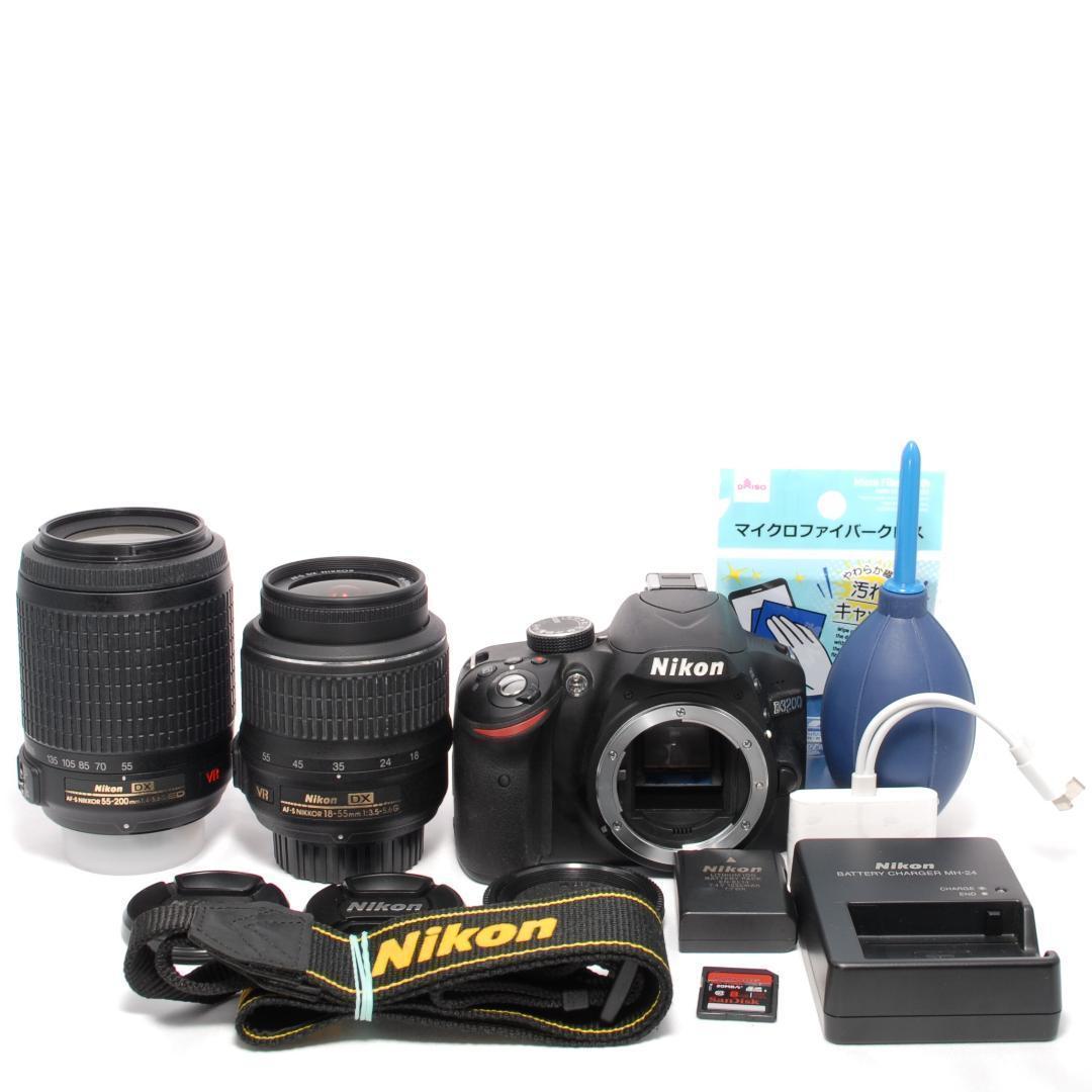 ✨ショット数 91✨初心者向け✨スマホ転送✨Nikon D3200 Wレンズ