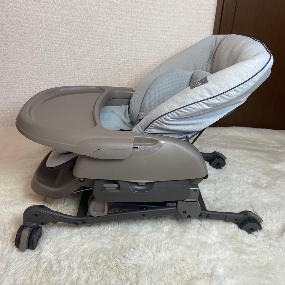 《極美品》 Combi コンビ ネムリラ AUTO SWING ミントグレー