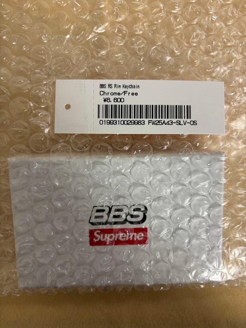 小物 Supreme x BBS RS Rim Keychain