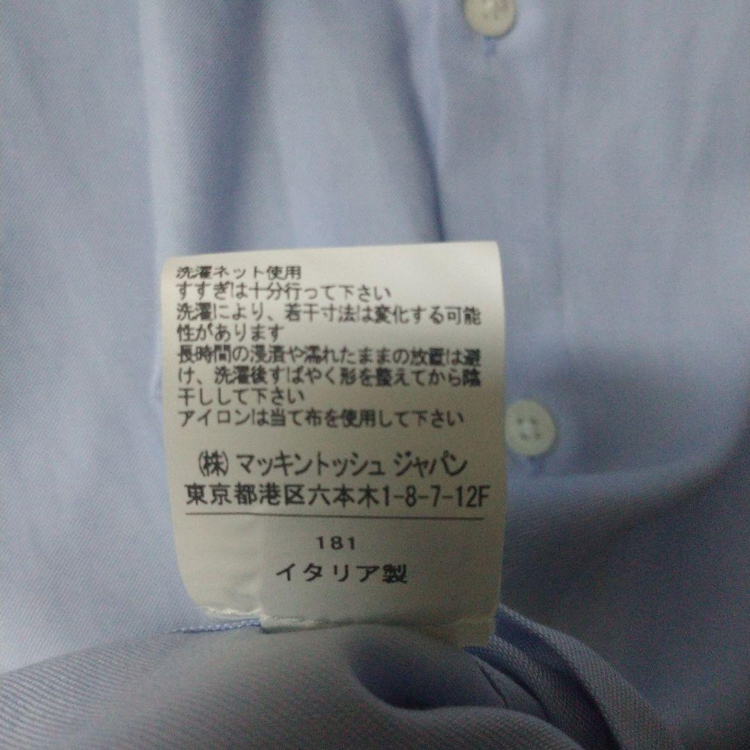 Y*I様 MACKINTOSH 水色 長袖シャツ