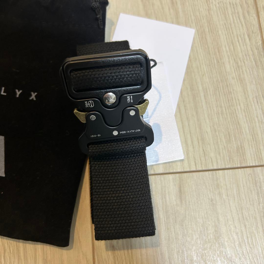 ALYX ブラック ナイロンベルト