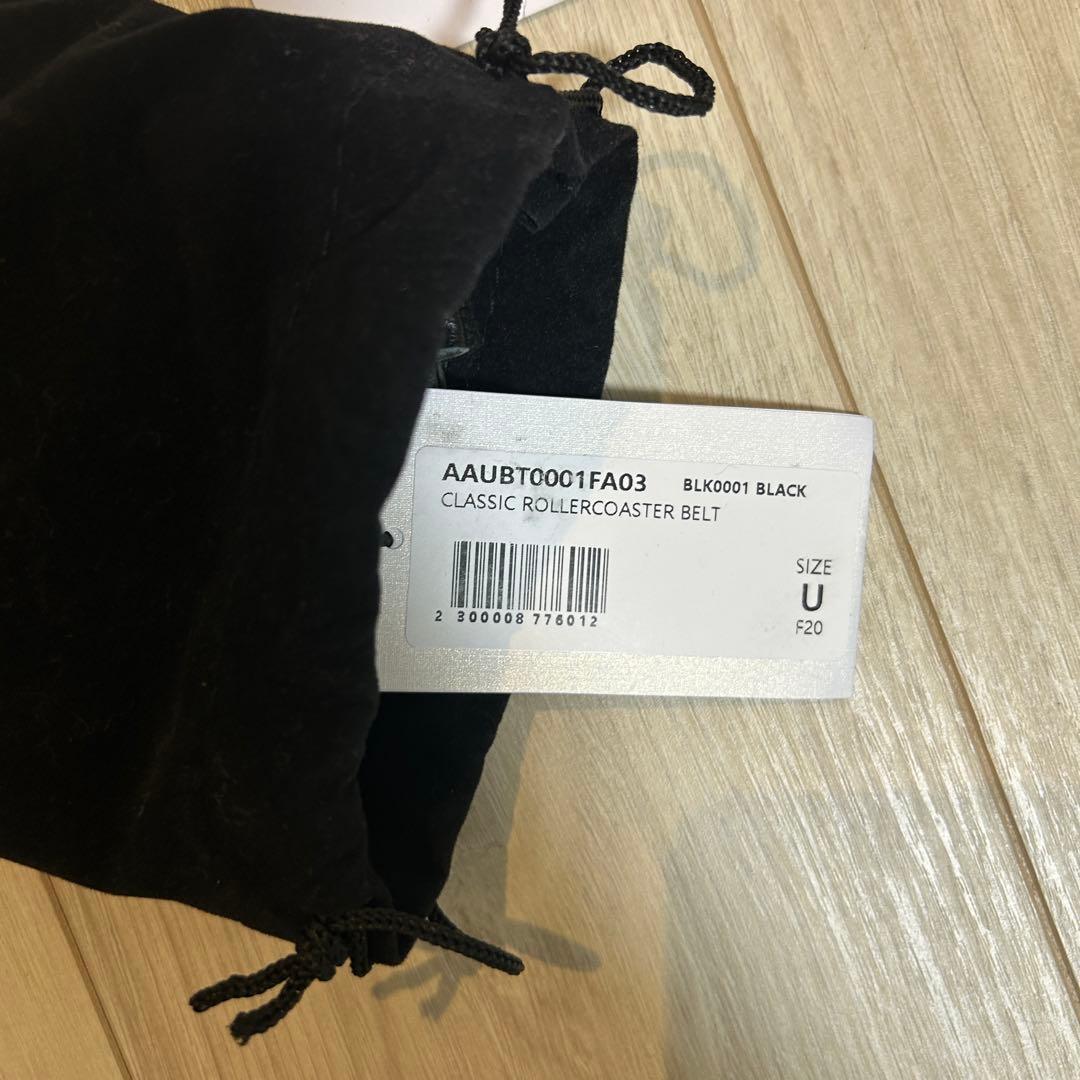 ALYX ブラック ナイロンベルト