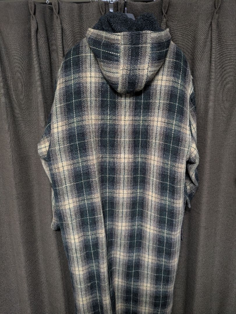 Timberland オンブレチェック ウール モッズコート 90s