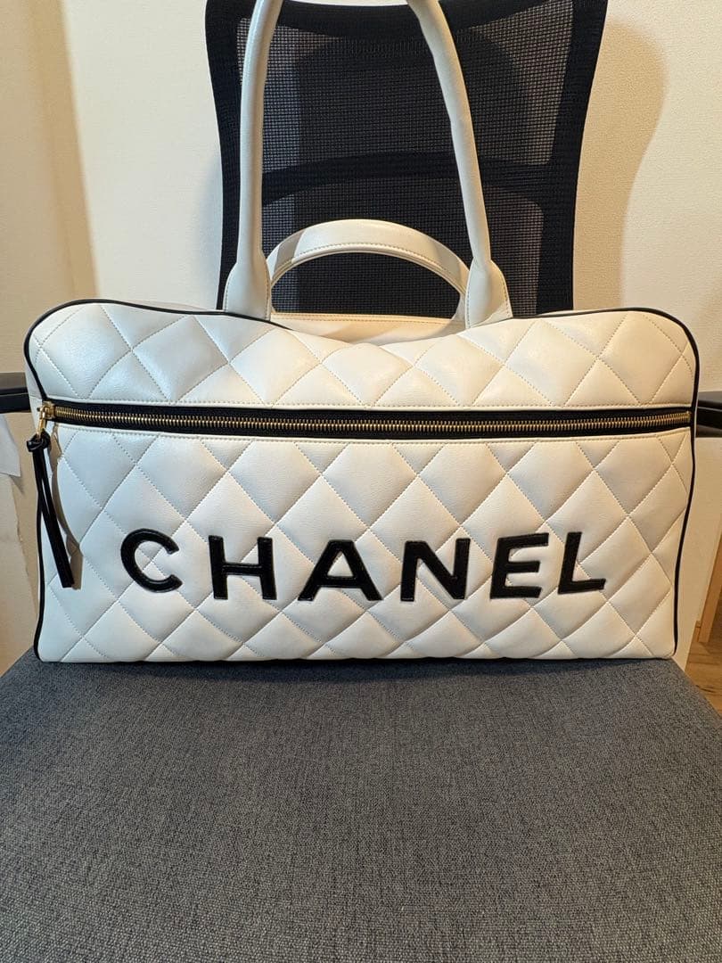 超美品 シャネル　ボストンバッグ　トートバッグ