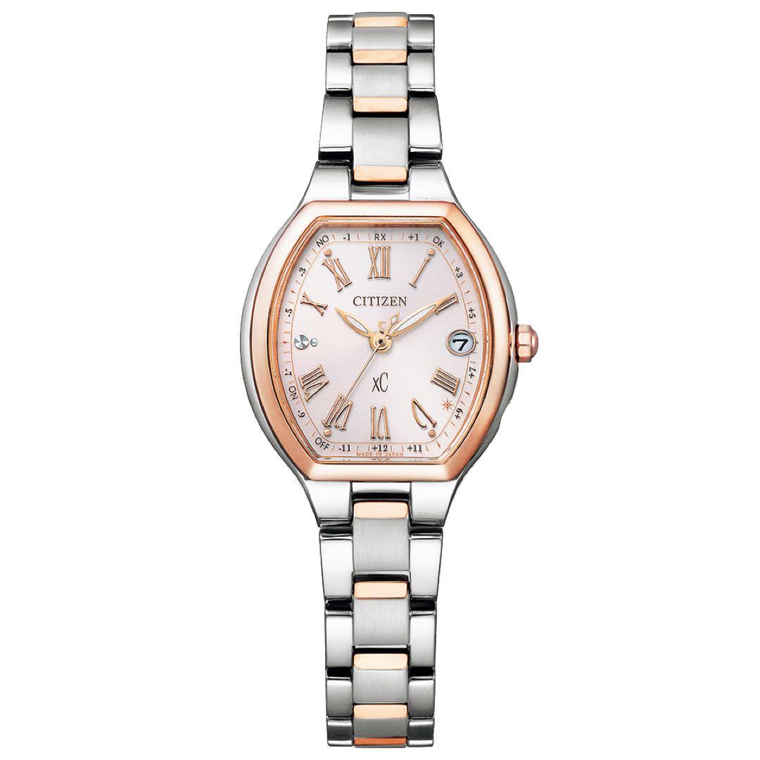 CITIZEN XC クロスシー エコドライブ　ES9364-57W 電波時計