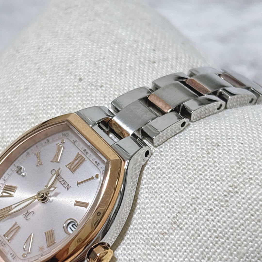 CITIZEN XC クロスシー エコドライブ　ES9364-57W 電波時計