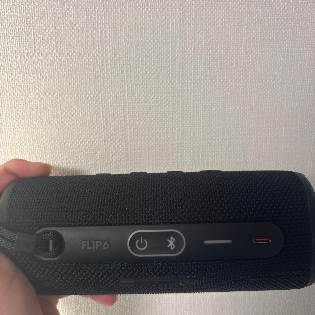 JBL FLIP 6 ブラック ワイヤレススピーカー　超美品