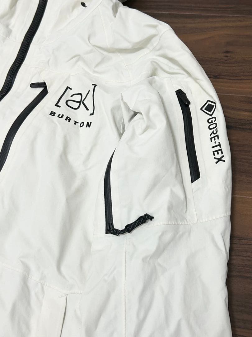 バートン [ak] ゴアテックス Cyclic ジャケット Mサイズ ホワイト