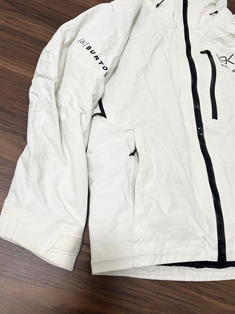 バートン [ak] ゴアテックス Cyclic ジャケット Mサイズ ホワイト