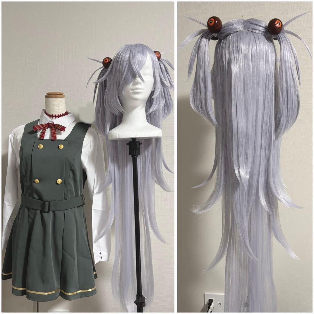 ブルーアーカイブ　板垣カノエ　コスプレ衣装＋ウィッグ