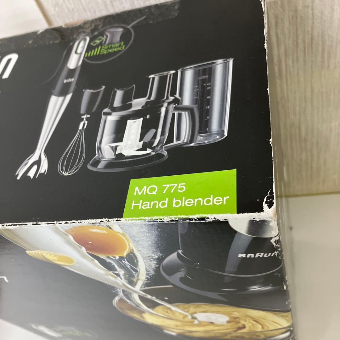 未使用　BRAUN Multiquick 7 MQ 775 ハンドブレンダー