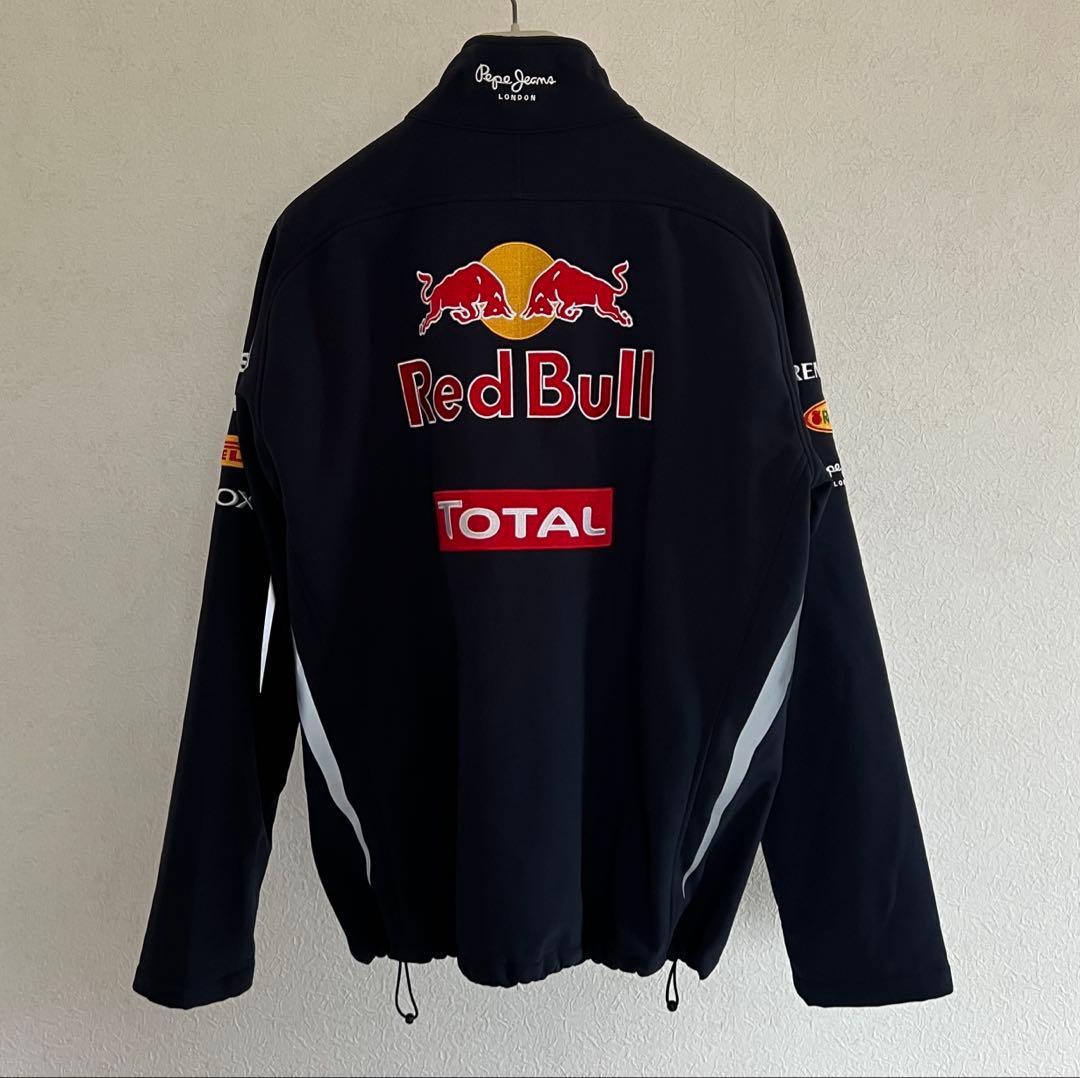 美品 レッドブルレーシング 機能性 ジャケット ソフトシェル レインスーツ L