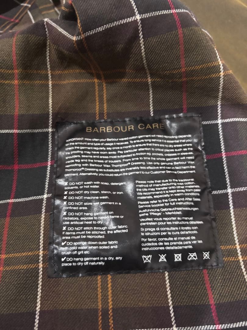 BarbourバブアーMWX1889 HAYDON WAX JACKETヘイドン