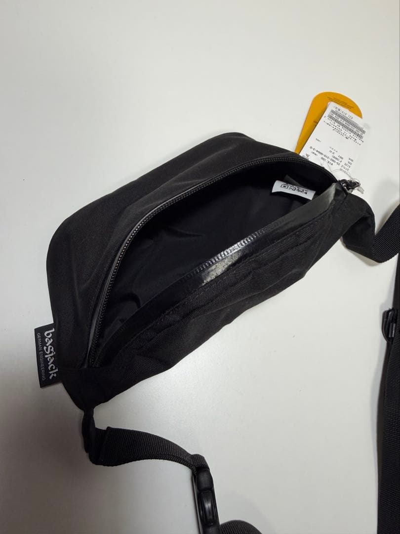 新品Bagjack バッグジャックHipbag WT Black Zip