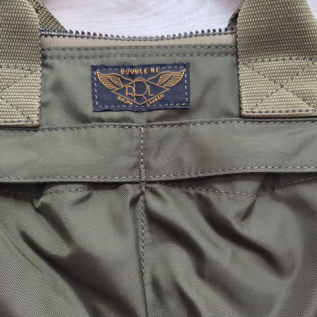 【ほぼ未使用品】RRL ヘルメットバッグ　定価64,900円タグ付き