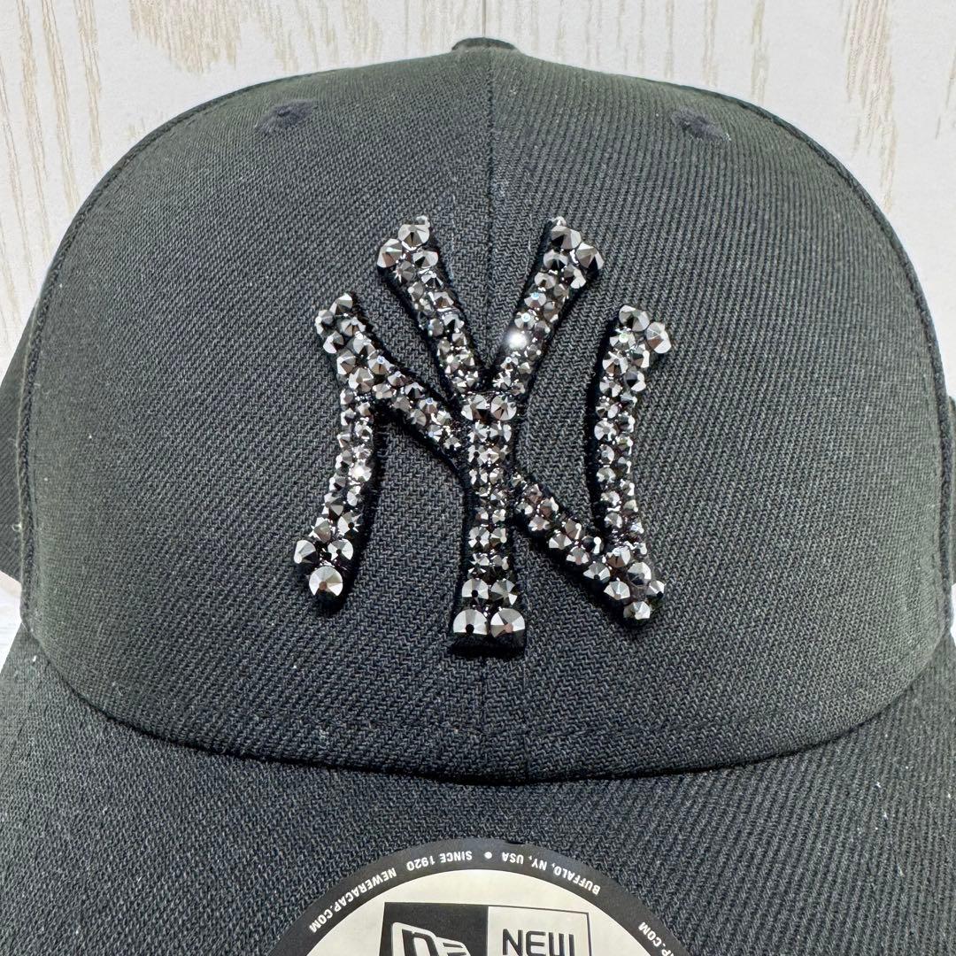 NEWERA デコキャップ スワロフスキー ニューエラ ブラック　9FORTY