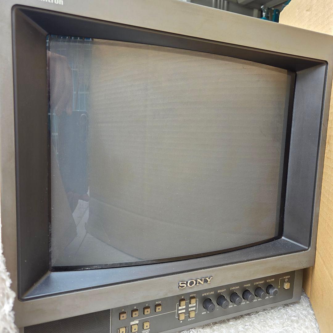 ②14型トリニトロンカラービデオピクチャーモニター PVM-14M1J SONY