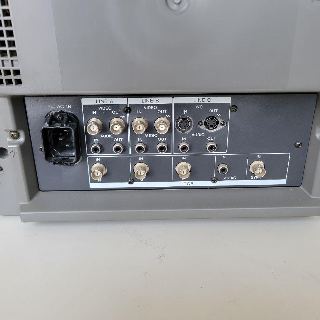 ②14型トリニトロンカラービデオピクチャーモニター PVM-14M1J SONY