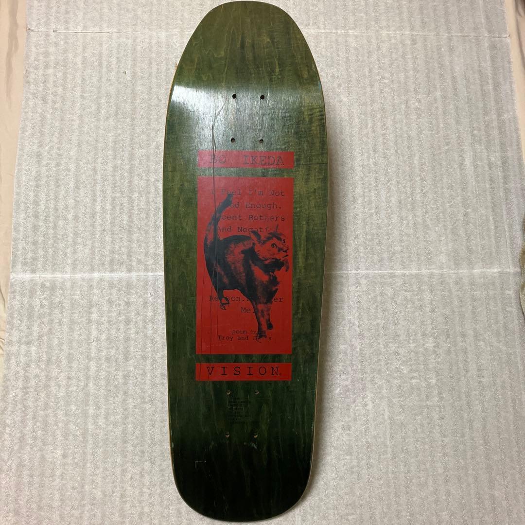 スケートボード Vison Skateboard Deck Bo Ikeda Pro Model