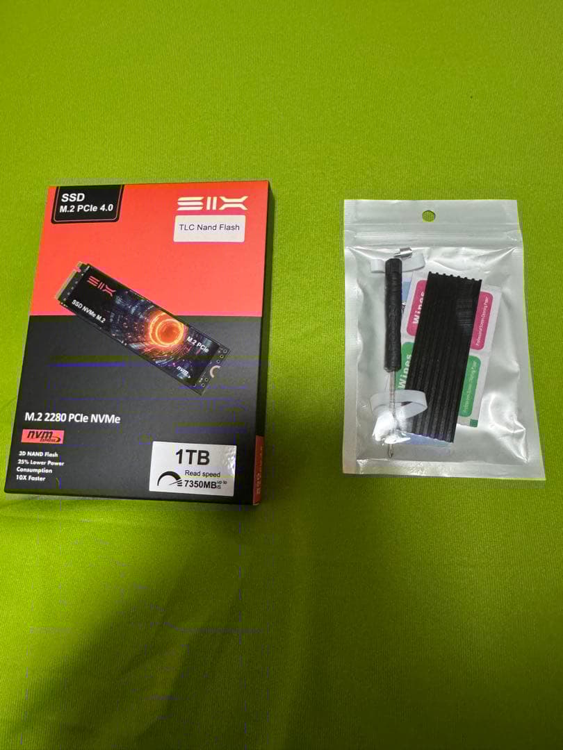 新品 NVMe SSD 1TB M.2 PCle 4.0 2280 おまけ付き