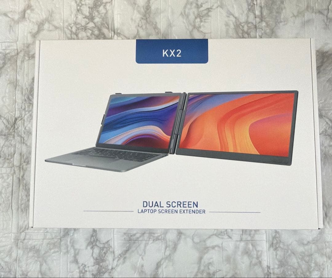 デュアルモニター 14インチ IPS ポータブルノートPC デュアルディスプレイ