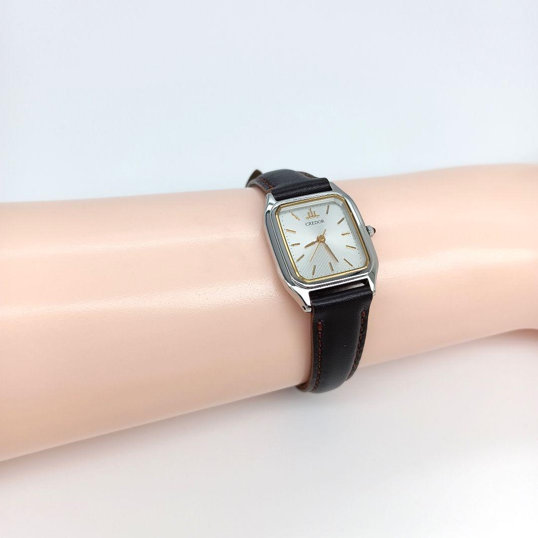 【極美品】セイコー　クレドール　レディース腕時計　B3I-1