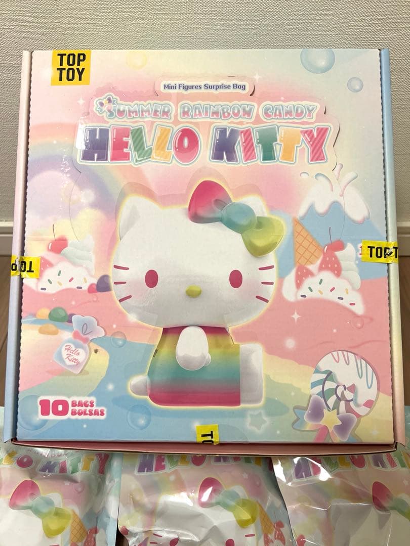 【新品未開封】HELLO KITTY サマー レインボー キャンディ 9パック