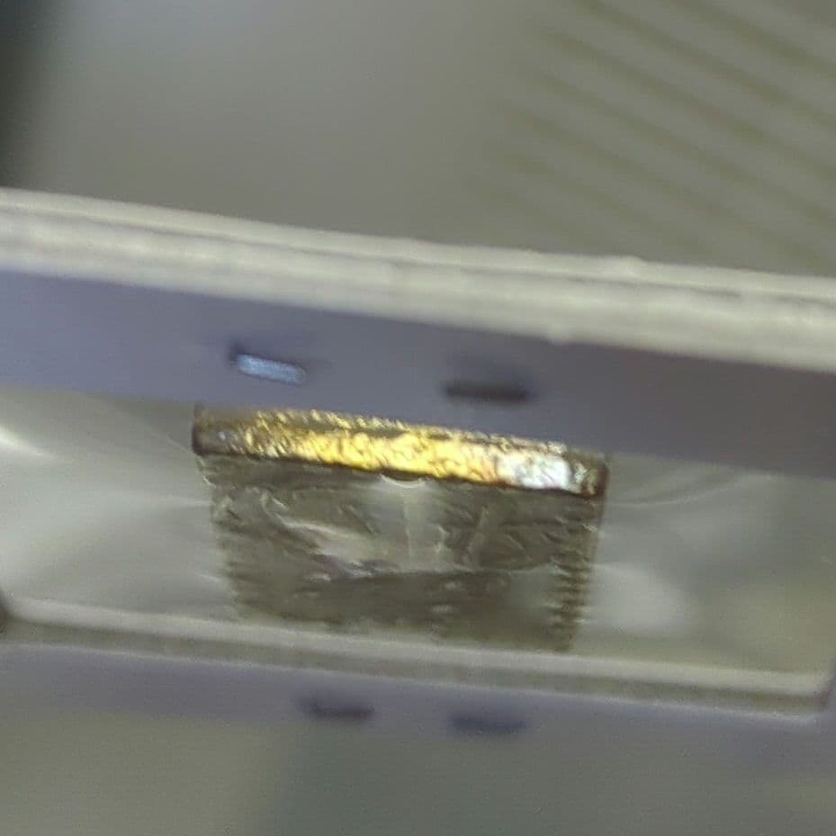 明治二分金　極美品(未クラス)　二分金　二分判金