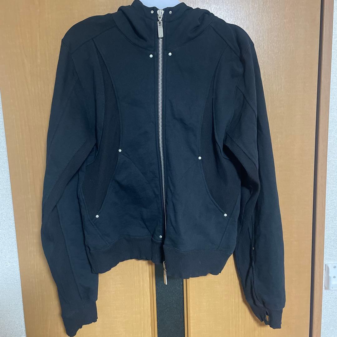 トップス jentlouis Fleece Lining Switching Zip