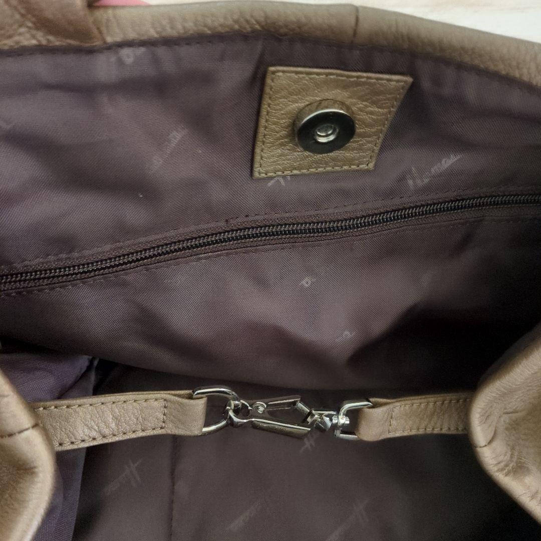 Hamano ブラウン　牛革　ブロンズ