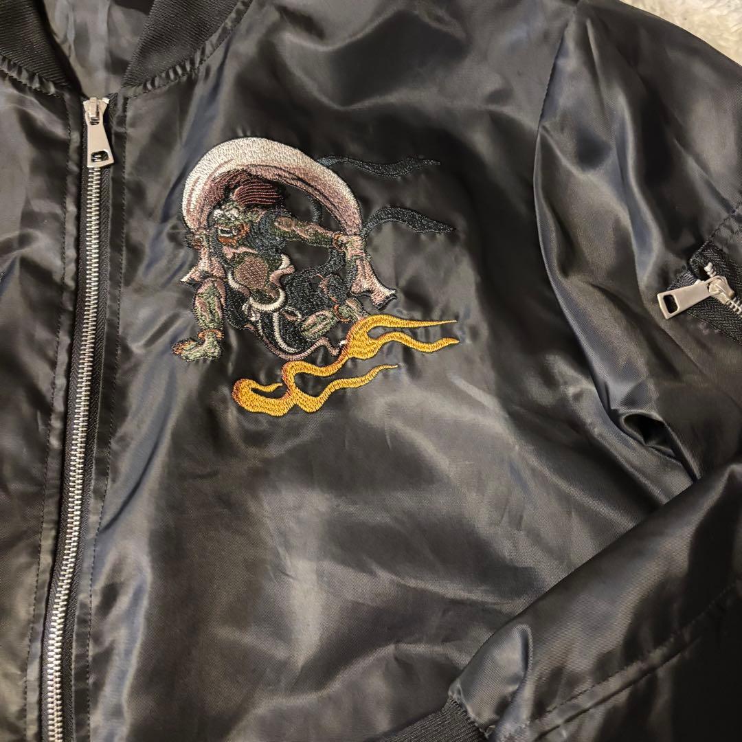 美品　Gxp1999 刺繍 和柄　スカジャン XXLサイズ　ＭＡ-1