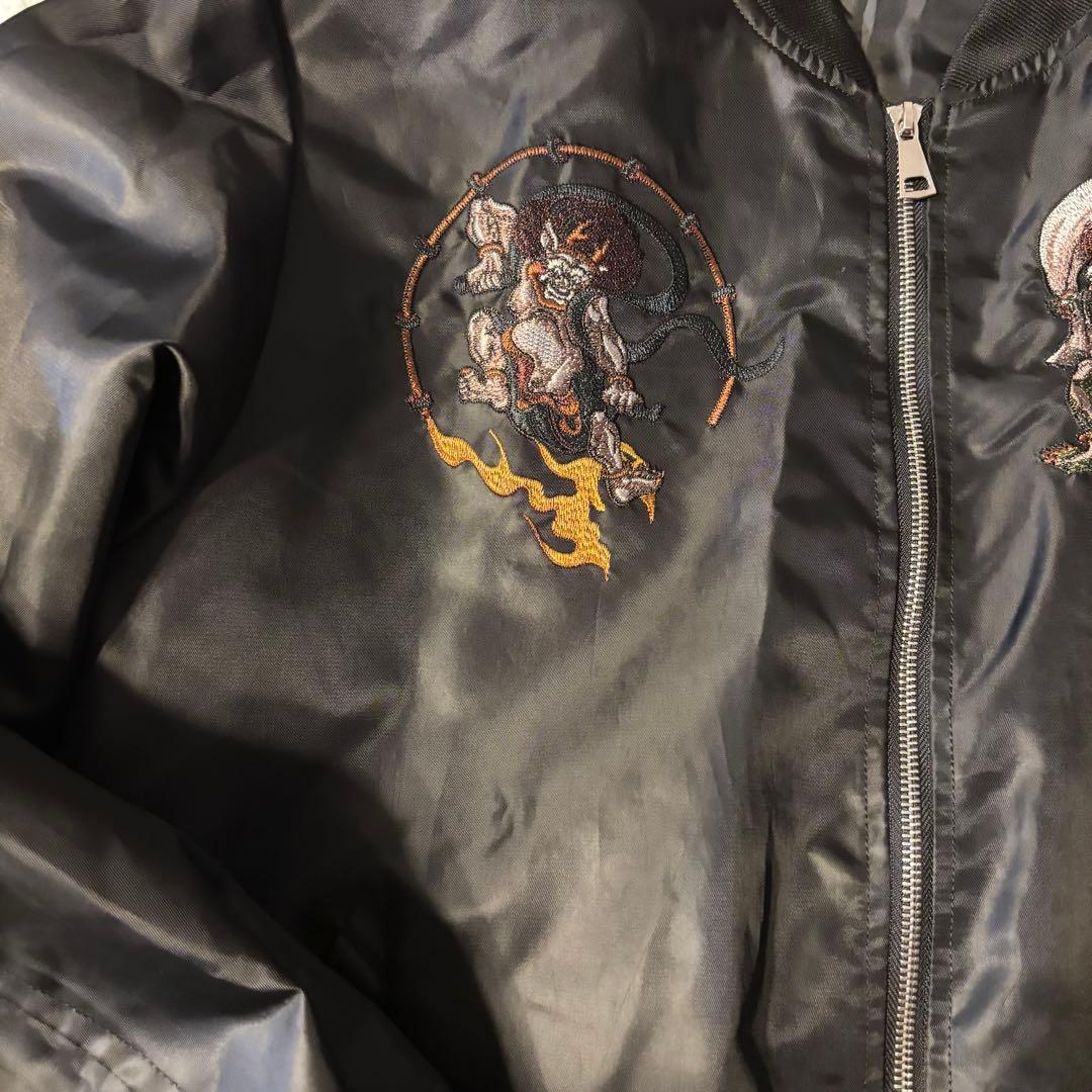 美品　Gxp1999 刺繍 和柄　スカジャン XXLサイズ　ＭＡ-1