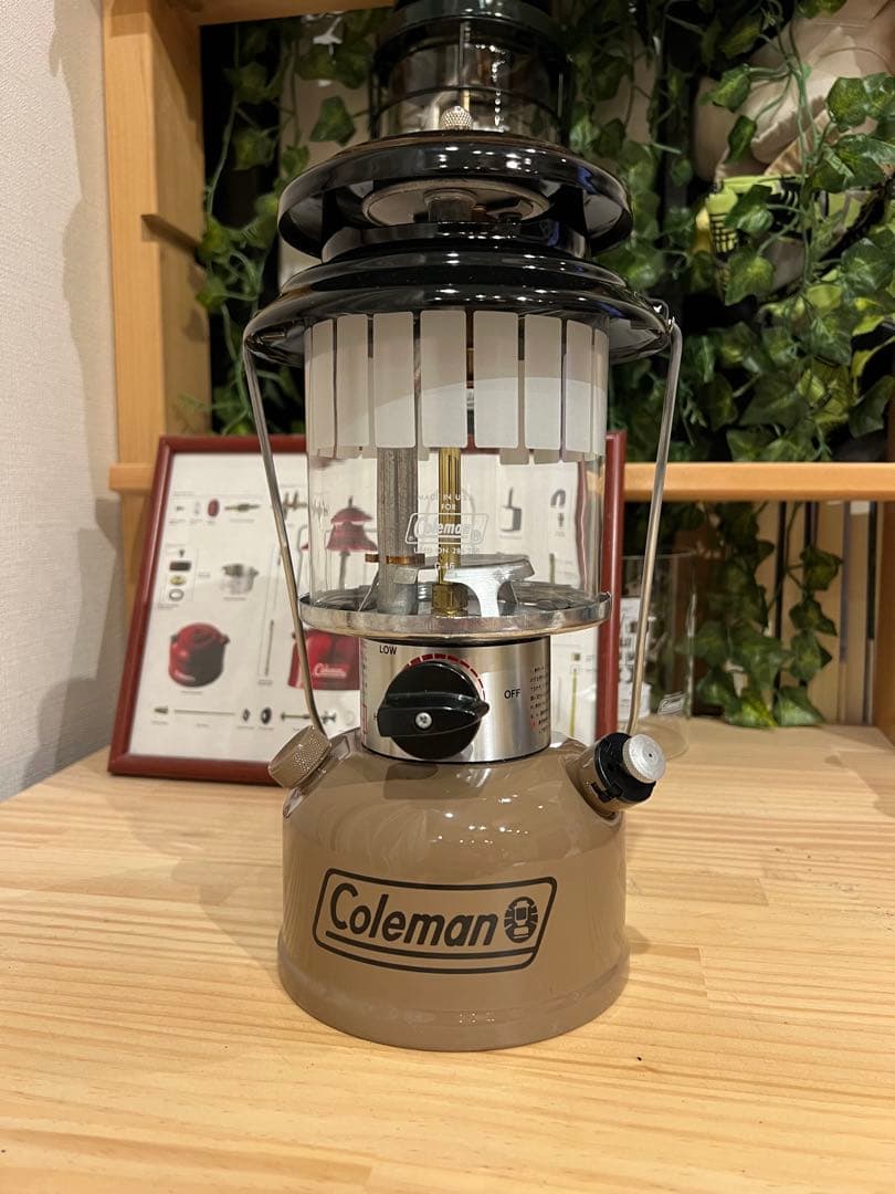 【1995年4月製造】新品　コールマン282 ダークベージュカスタム ケース付き