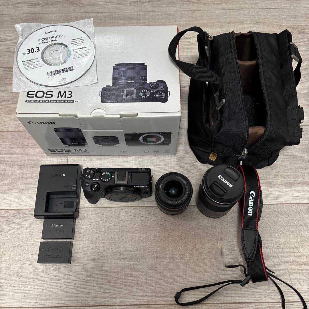 T*a様 Canon EOS M3 ミラーレス一眼 ダブルレンズキット