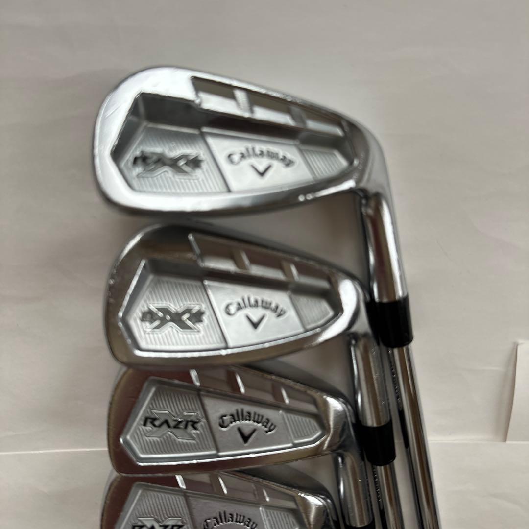 キャロウェイ RAZR X FORGED ダイナミックゴールド S300 6本組