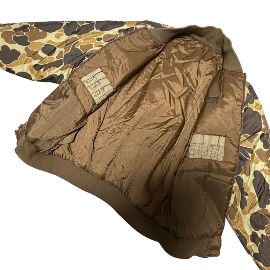 COLUMBIA ハンターカモ 中綿 リバーシブルジャケット リバーシブル L