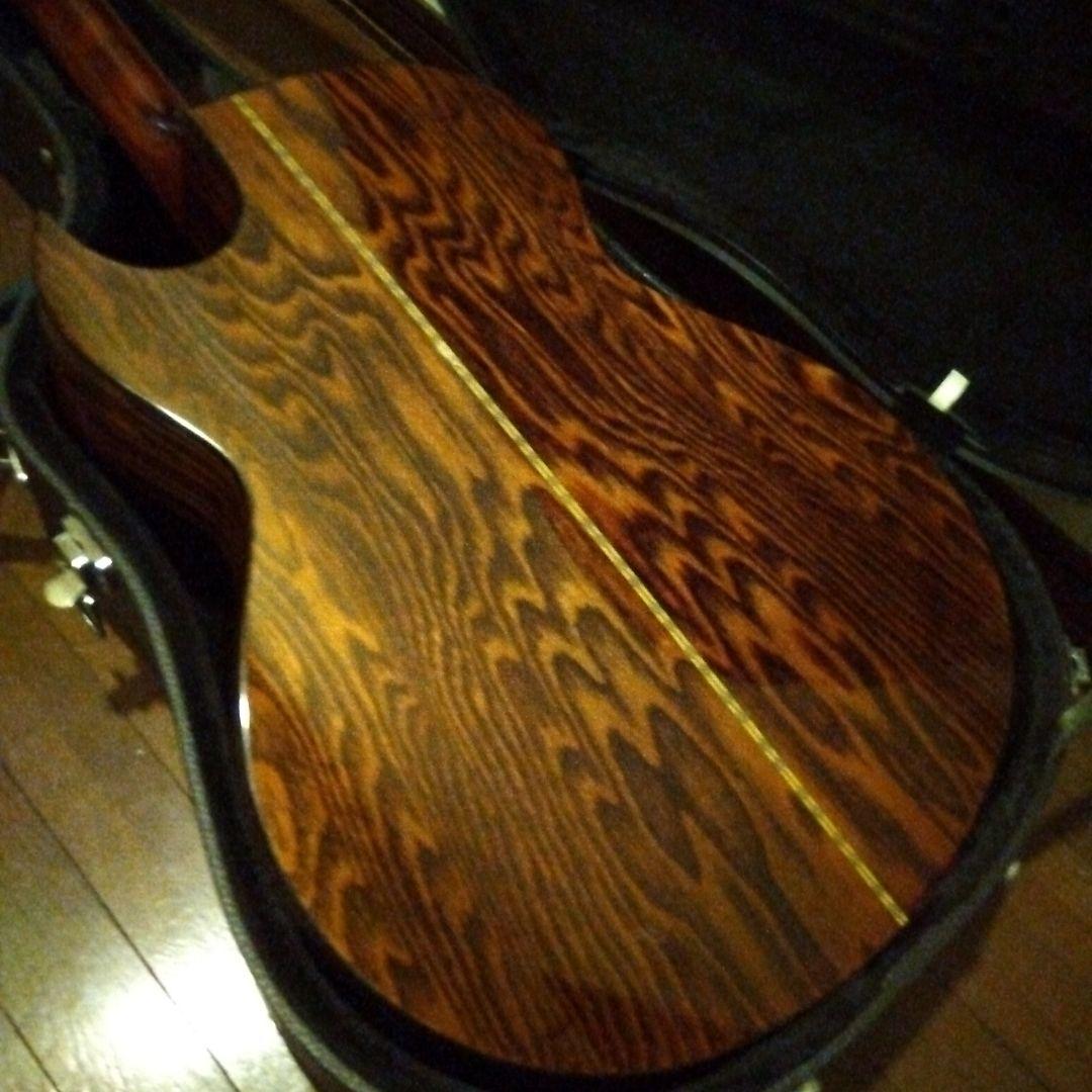 Fender　GDC200 エレアコ　サイドバックの木目がカッコいいギターです。