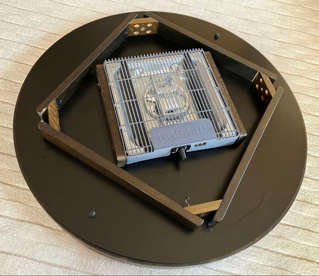 木製電気丸コタツテーブル　兼　ちゃぶ台