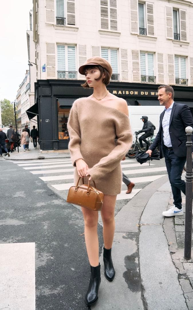 【美品】THETOE Richmond Angora Sweater S