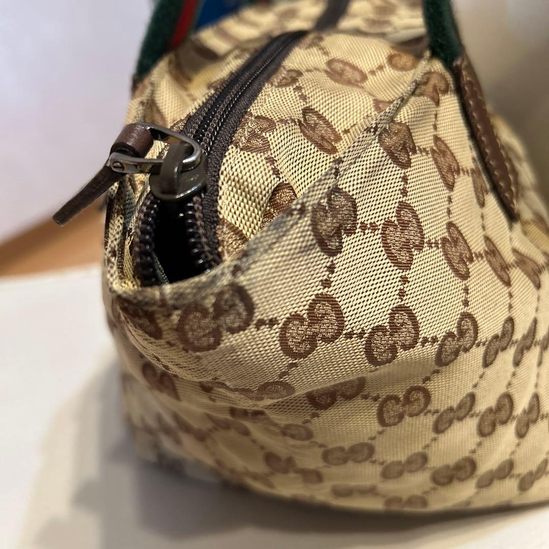 GUCCI　シェリーライン　GG柄　ハンドバッグ　トートバッグ
