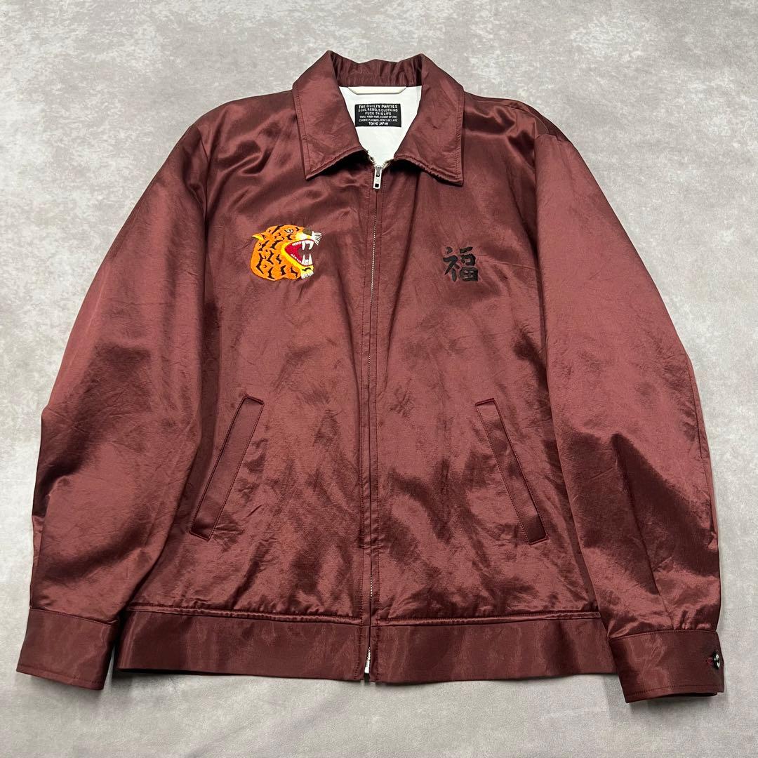 【激レア】WACKO MARIA ワコマリア 虎 タイガー 総刺繍 スカジャン